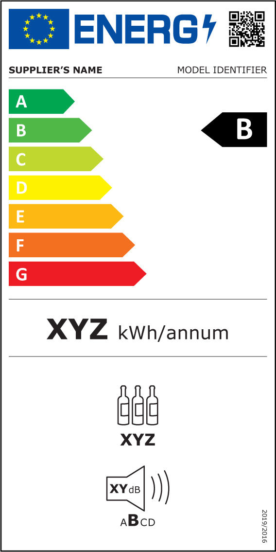 Energy Label Wine Storage Appliances